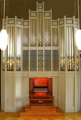 Orgel, orgelsalen, Åkerman & Lund