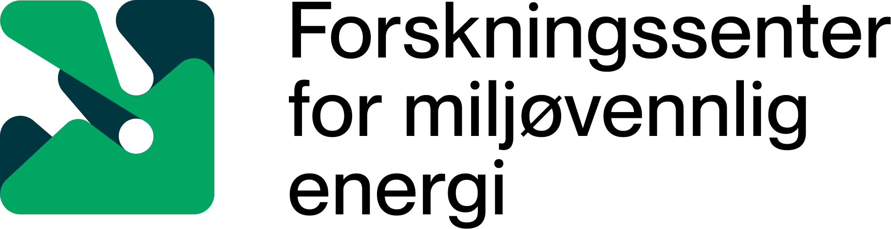Logo for forskningssentre for miljøvenlig energi, under forskningsrådets 