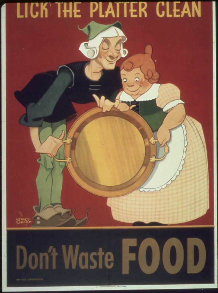Poster: Don't waste food