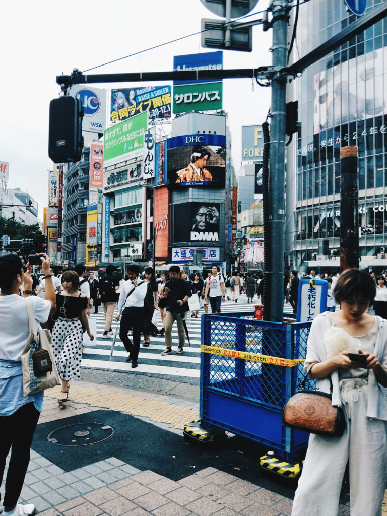 Famous crossings - Shibuya