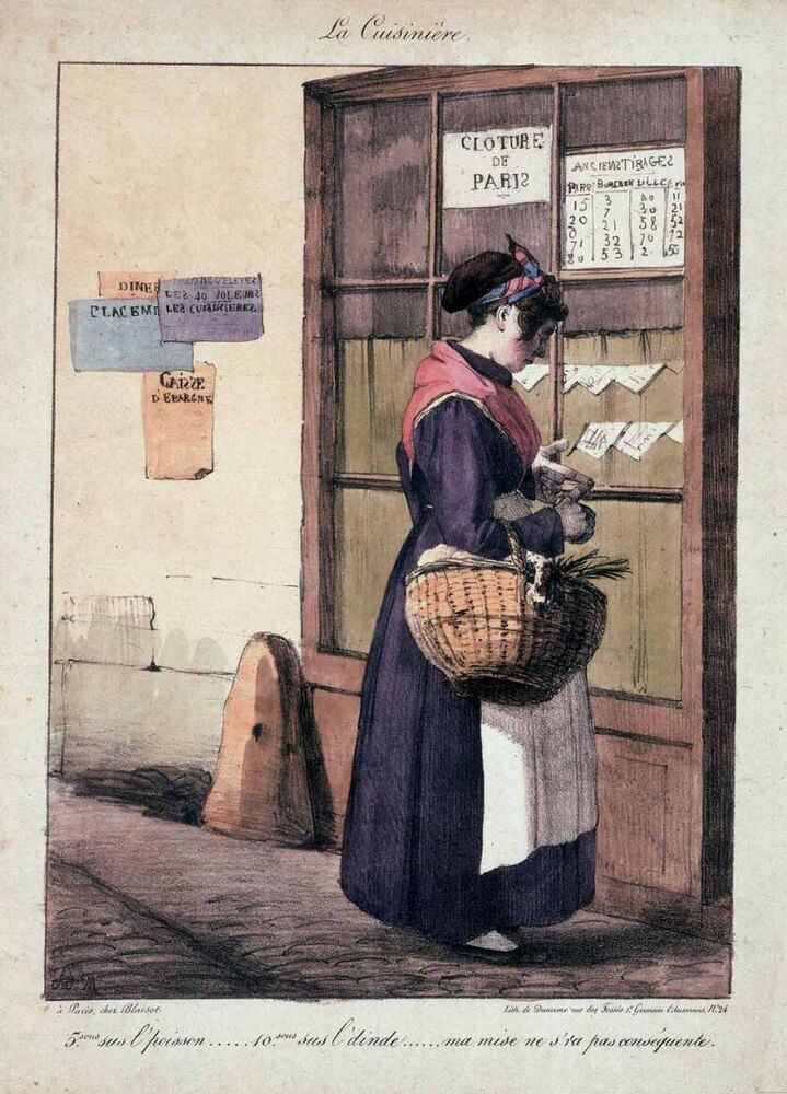 “La Cuisinière”: The “thieving cook” as lottery player in French nineteenth-century art and literature