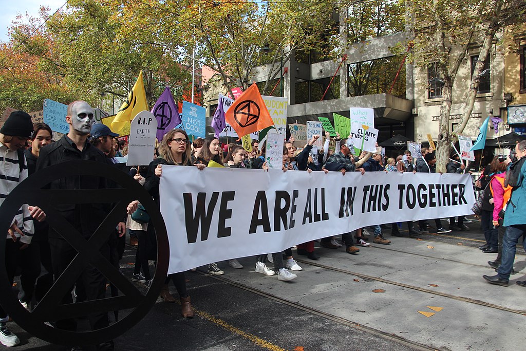 solidarity rally for global climatestrike