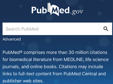 Nye PubMed er tilpasset bærbare enheter som mobil og nettbrett.