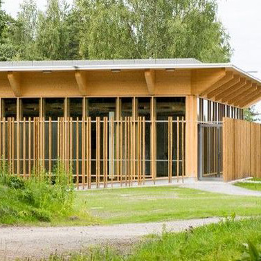 Utsnitt av foto: Hegnhuset på Utøya. Foto: Jørgen Wathne