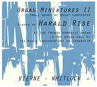 CD-cover: Organ miniatures II. Foto