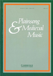 Forsiden av Plainsong & Medieval Music