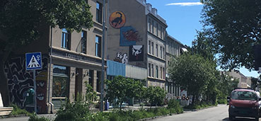 Gatebilde, Svartlamon, Trondheim