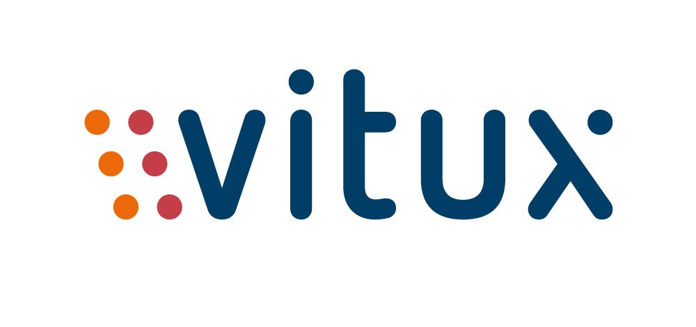 Logo med teksten Vitux
