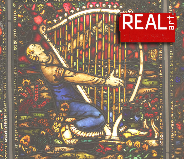 REALart - Glassmaleriet «Musiken» av Emanuel Vigeland