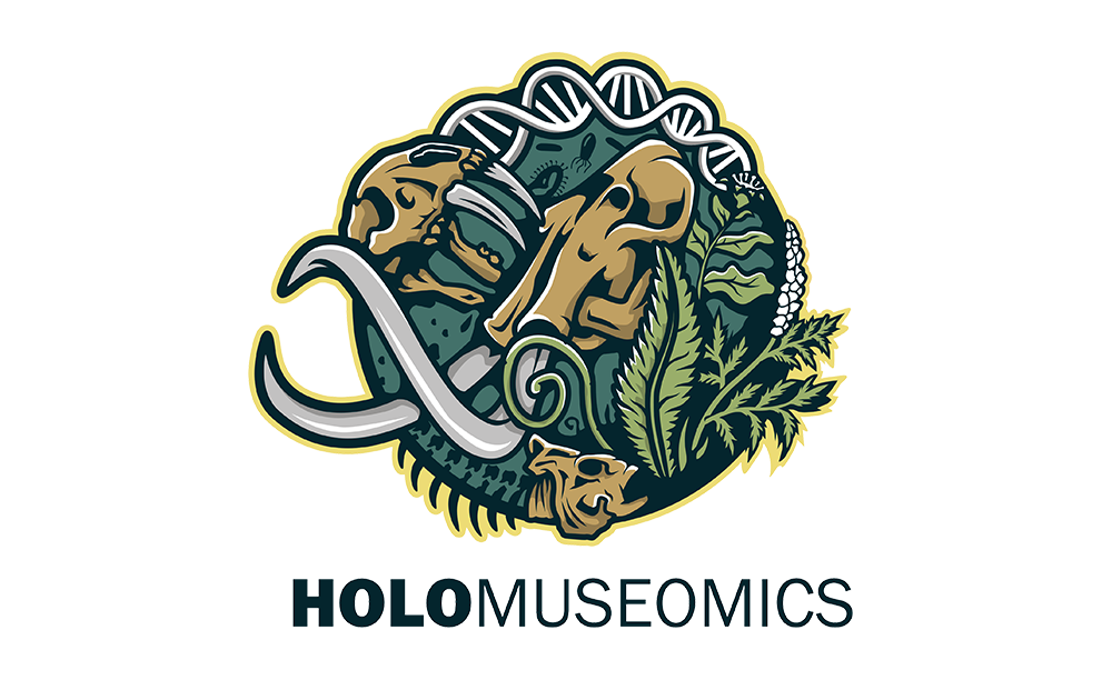 The Holomuseomics logo