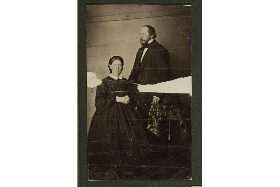 Henrik Mathiesens foreldre 1866