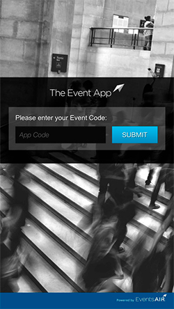 Event app screenshot