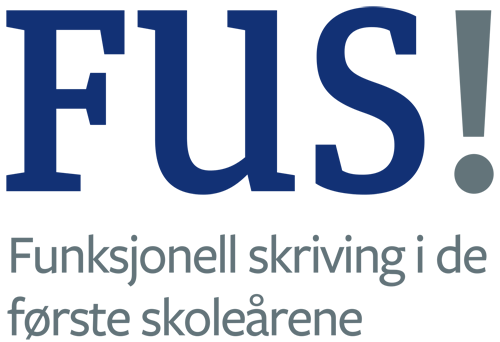 Logo FUS: Funksjonell skriving i de første skoleårene