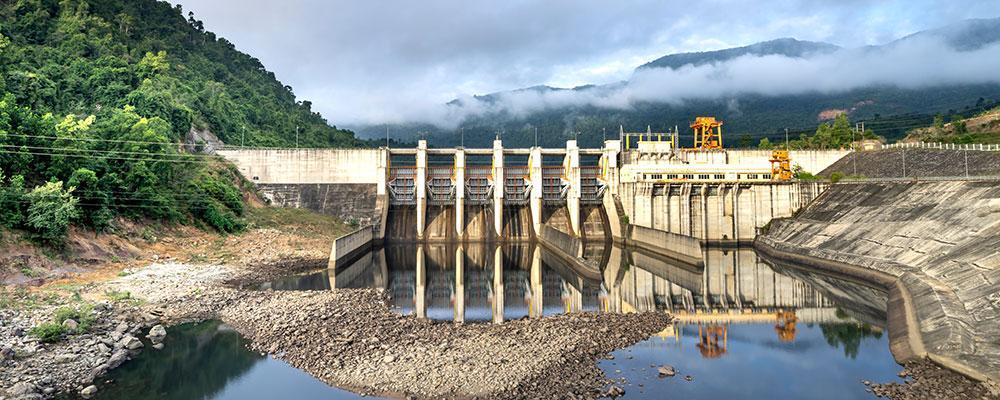 Et vannkraftverk. Lenke til prosjektsiden om Hydro Himalaya. Foto: Pexels.