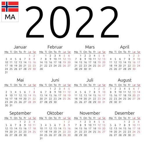 Årskalender 2022