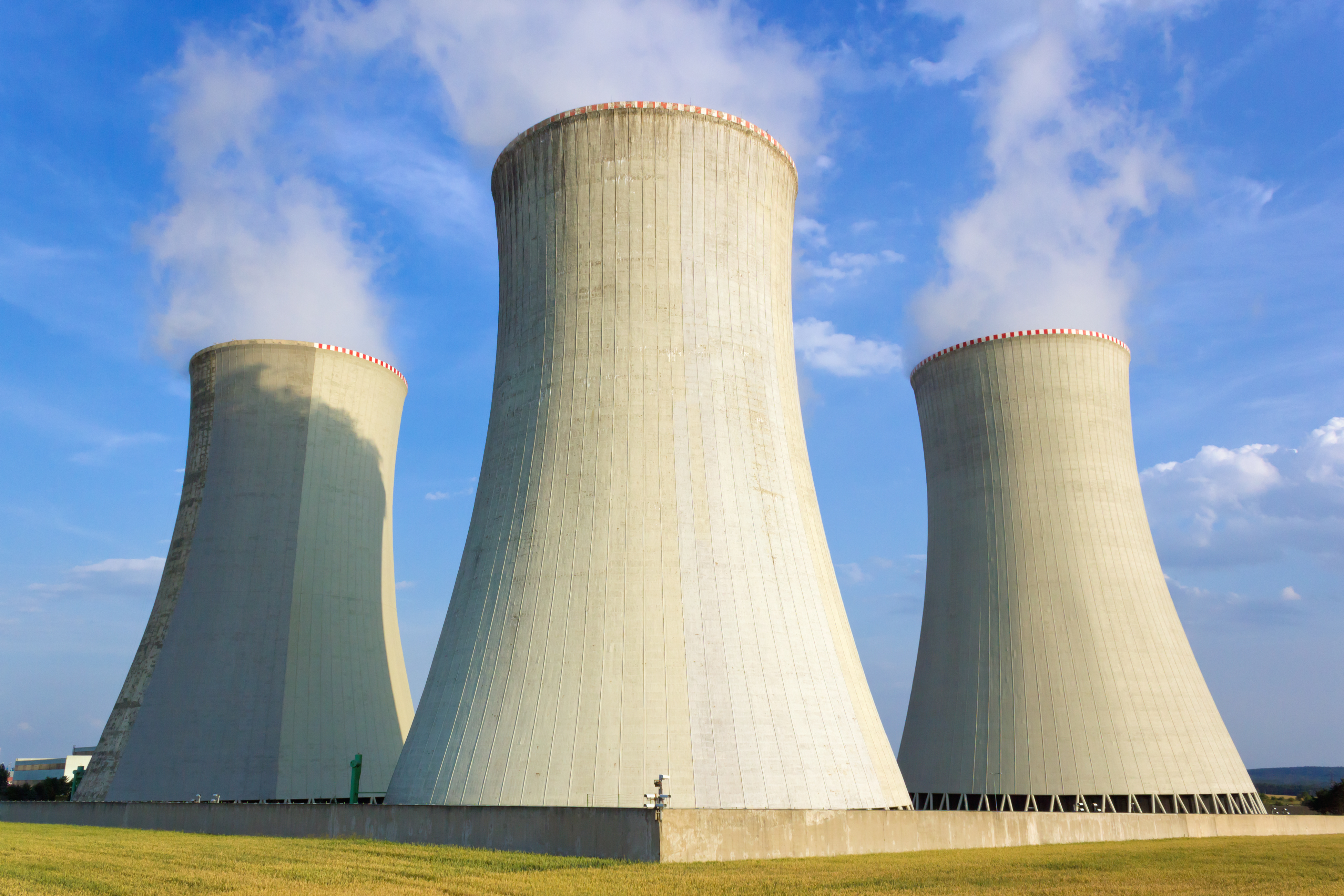 Bilde av et kjernekraftverk