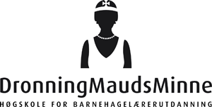 Logo Dronning Mauds Minne Høgskole. 