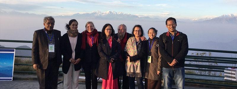 MSESSD studenter og forelesere på Gender conference 2018, Chandargiri, Nepal
