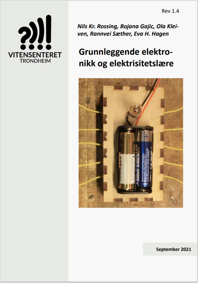Lenke til heftet Grunnleggende elektronikk og elektrisitetslære.
