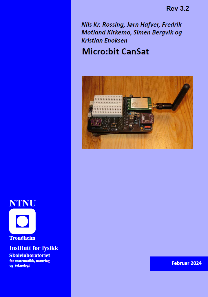 Lenke til heftet Microbit CanSat.