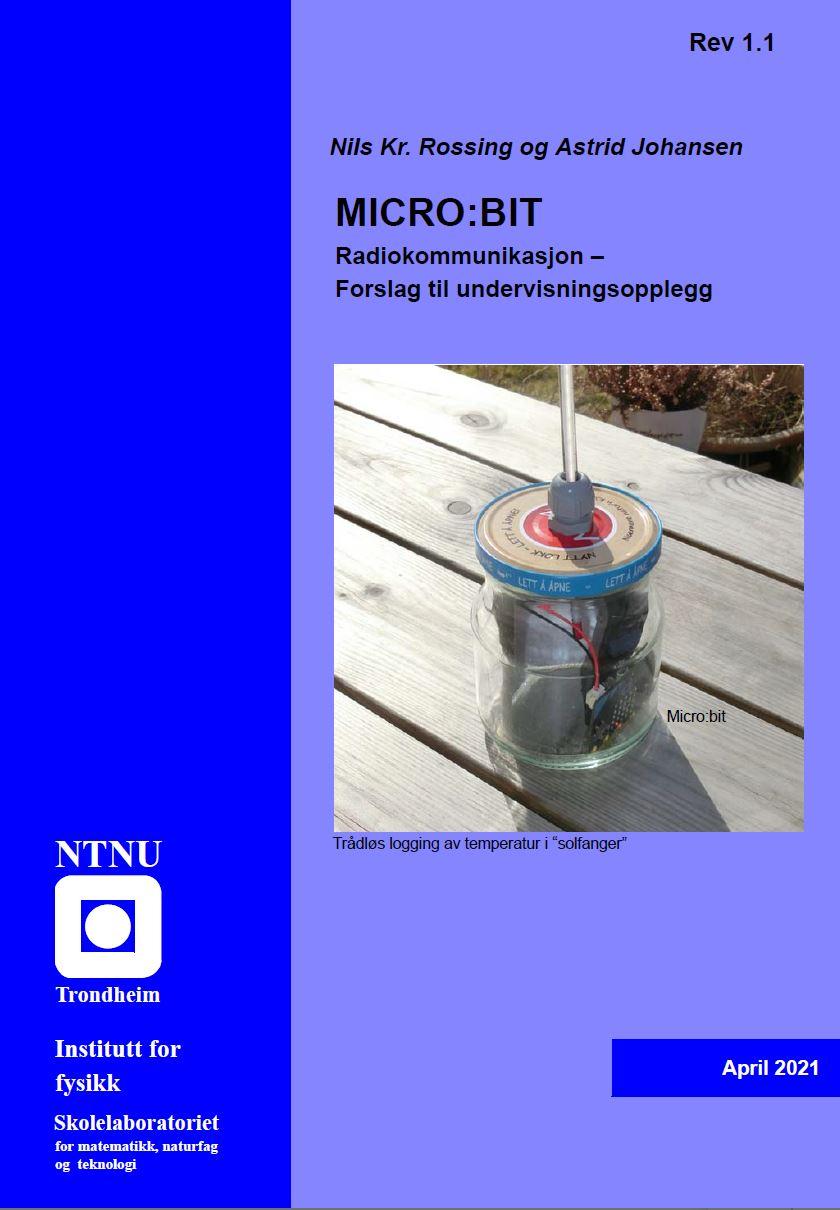 Lenke til heftet Microbit radiokommunikasjon - forslag til undervisningsopplegg