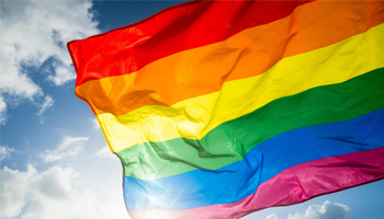 Pride-flagget. Foto Colourbox