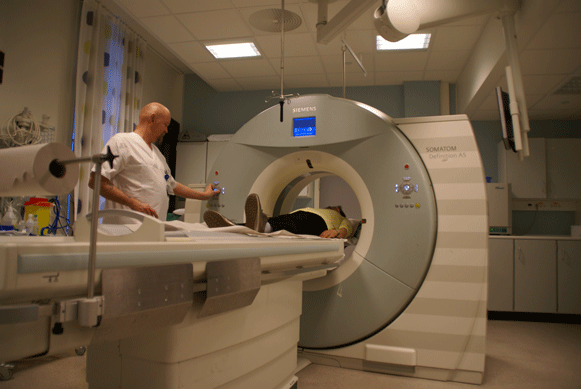 CT-skanning ved St. Olavs Hospital