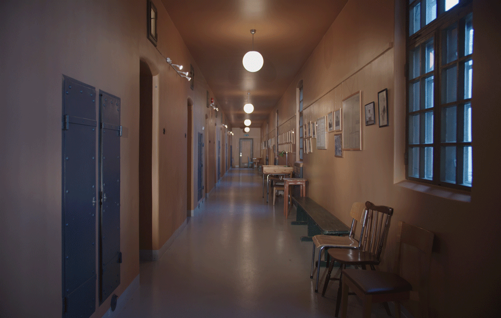 korridor - psykiatrimuseet på Rotvoll