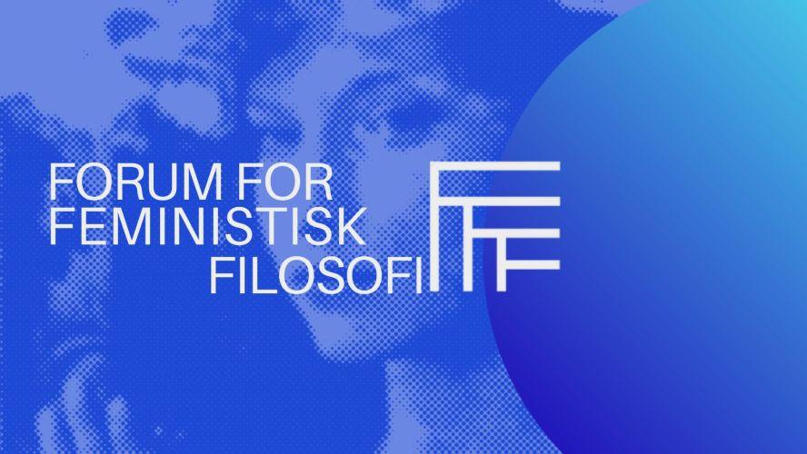 logo for Forum for feministisk filosofi. Illustrasjonslogo. 