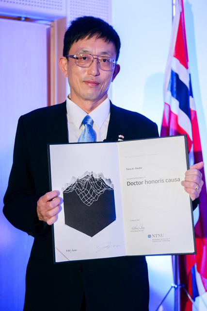 Professor Toru H. Okabe, dr.h.c., foto.
